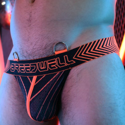 Breedwell Jockstrap Futura Orange Neon
